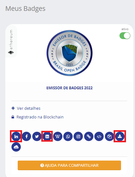 Certificados e Badges